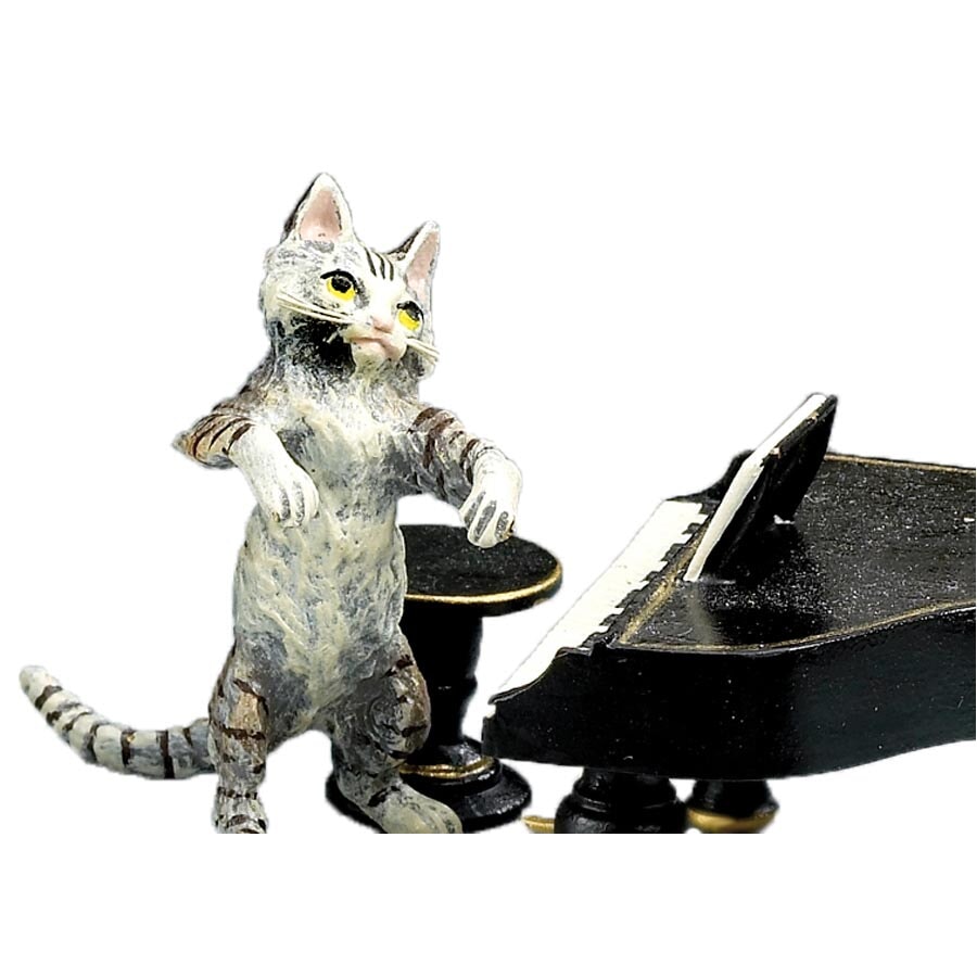 Austrian Bronze Cat Orchestra